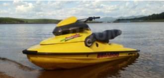 привезти водный мотоцикл из порта